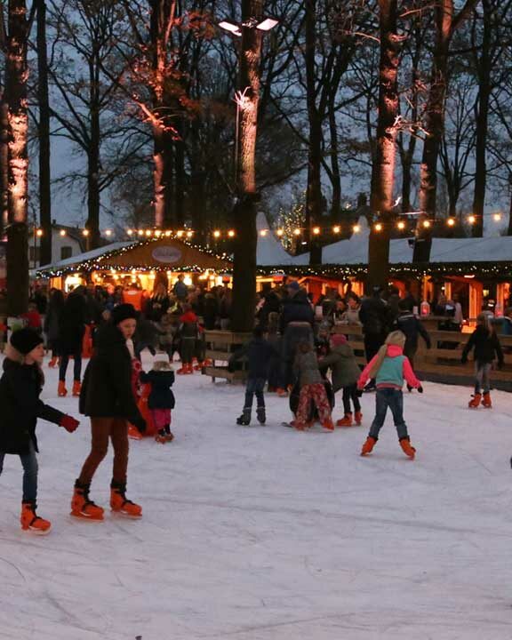 Winter village Laren